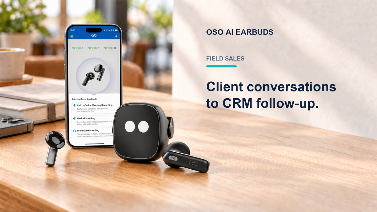 How Field Sales Teams Can Turn Customer Conversations Into CRM Follow-Up